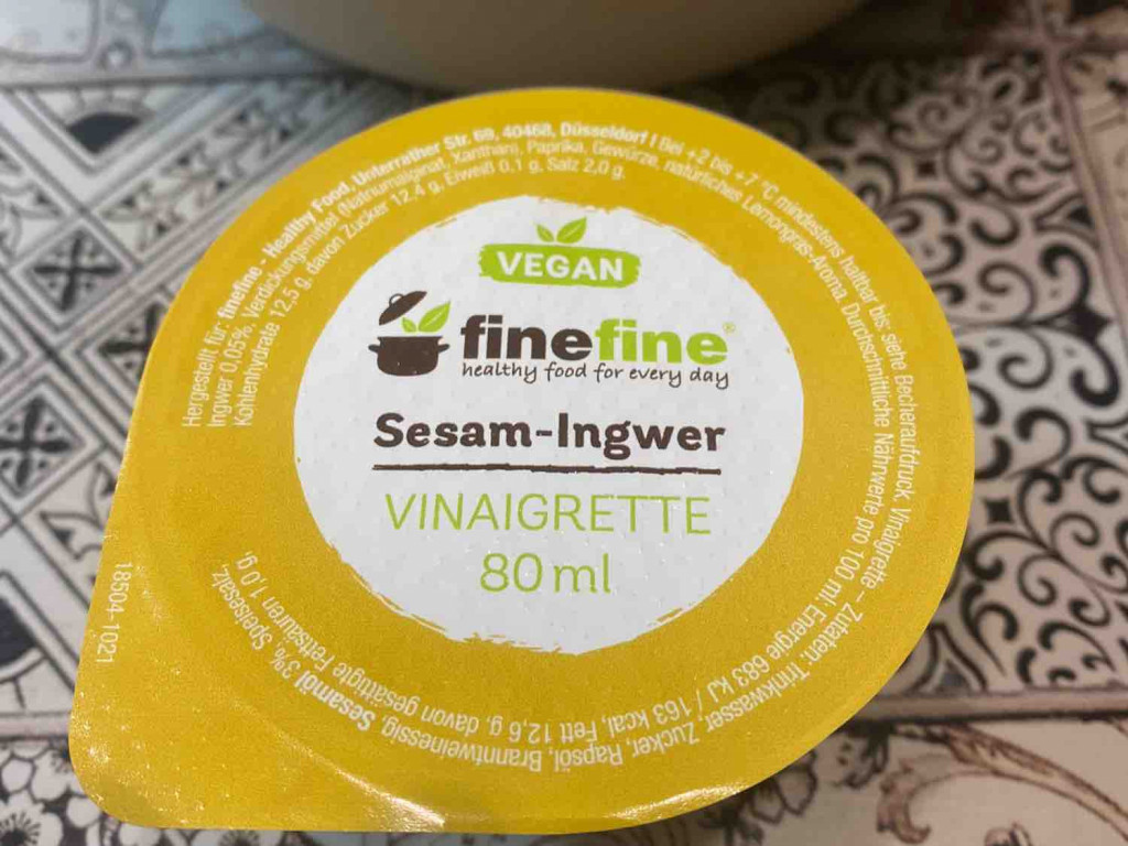 finefine sesam-ginger dressing, 1 Portion = 100ml von mottenprin | Hochgeladen von: mottenprinzessin