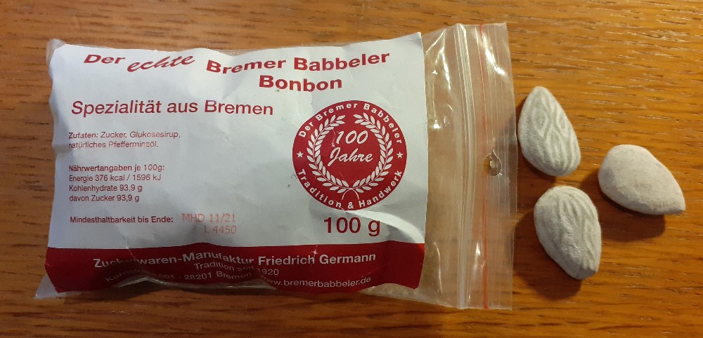 Der echte Bremer Babbeler Bonbon, Spezialität aus Bremen von Kat | Hochgeladen von: Kati31218