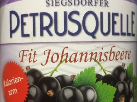 Siegsdorfer Petrusquelle, Fit Johannisbeere [Kalorienarm] | Hochgeladen von: KK66