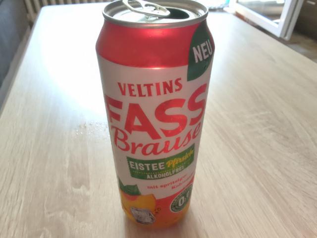 Veltins Fass Brause Eistee Pfirsich, 0,0% Alkohol von johafx | Hochgeladen von: johafx