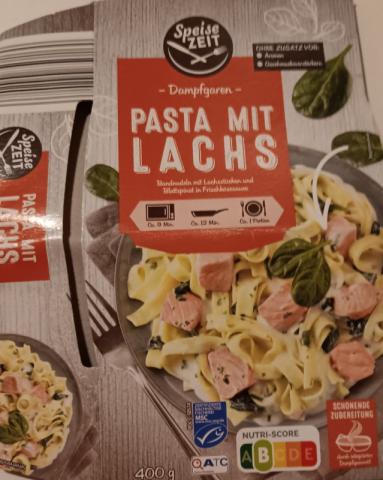 Pasta mit Lachs Spinat | Hochgeladen von: caaal34