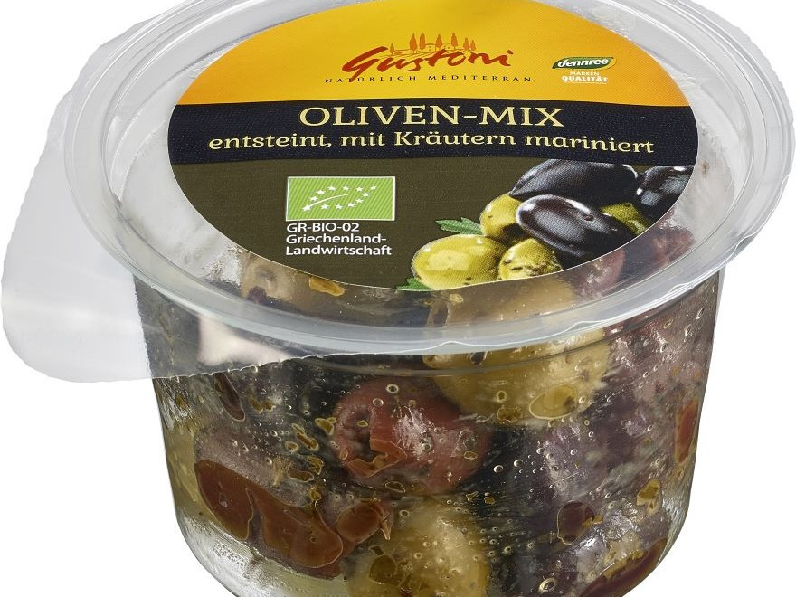 Oliven-Mix mit Kräutern, Olivenmischung* entsteint (94,2%) (grün | Hochgeladen von: heikeknigge713
