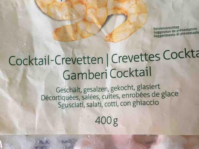 Cocktail-Crevetten, geschlt, gesalzen, gekocht, glasiert von jcp | Hochgeladen von: jcpbh