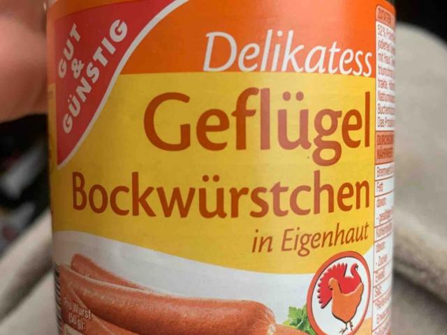 Geflügel-Bockwürstchen, in Eigenhaut von Diva21 | Hochgeladen von: Diva21