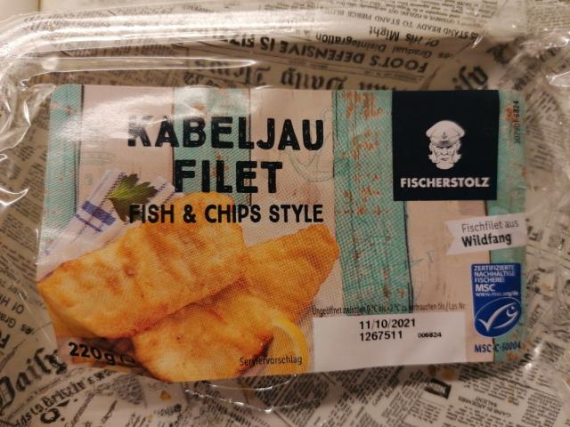 Kabeljaufilet "Fish & Chips Style" by PapaJohn | Uploaded by: PapaJohn