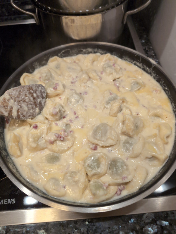 Tortellini  Carbonara, fettreduziert von Clizzix | Hochgeladen von: Clizzix