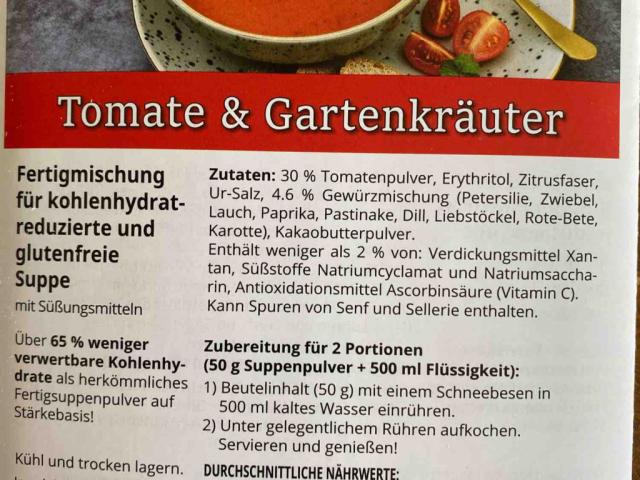 Tomatensuppe mit Gartenkäuter von AndiDuis | Hochgeladen von: AndiDuis