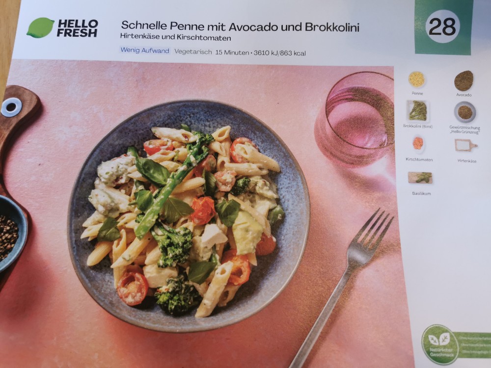 Schnelle Penne MI Avocado und Brokkoli von kugand | Hochgeladen von: kugand