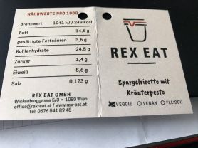 Rex Eat: Spargelrisotto mit Kräuterpesto, Spargel | Hochgeladen von: chriger