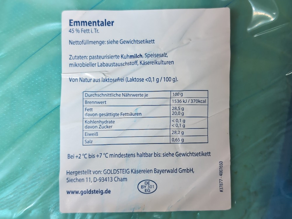Emmentaler, 45 % von diba67 | Hochgeladen von: diba67 Emmentaler, 45 % von diba67 | Hochgeladen von: diba67