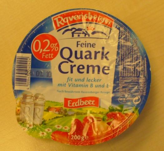 Ravensberger Fit & lecker Quark, Erdbeer | Hochgeladen von: tudorf