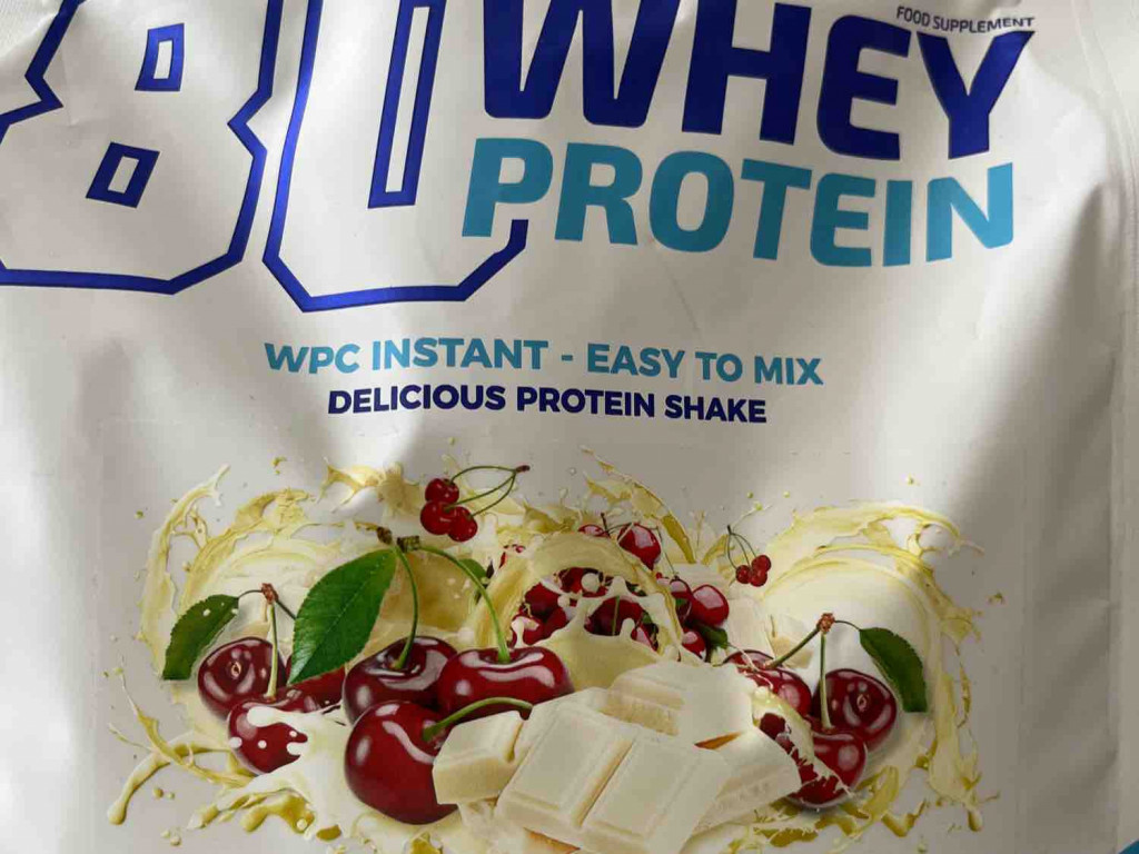 80 Whey Protein, White Chocolate Cherry von builttolast84 | Hochgeladen von: builttolast84