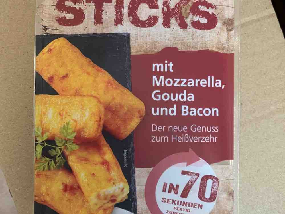 cheese sticks, mit Mozzarella, Gouda und Bacon von Tazy | Hochgeladen von: Tazy