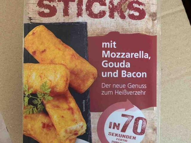 cheese sticks, mit Mozzarella, Gouda und Bacon von Tazy | Hochgeladen von: Tazy
