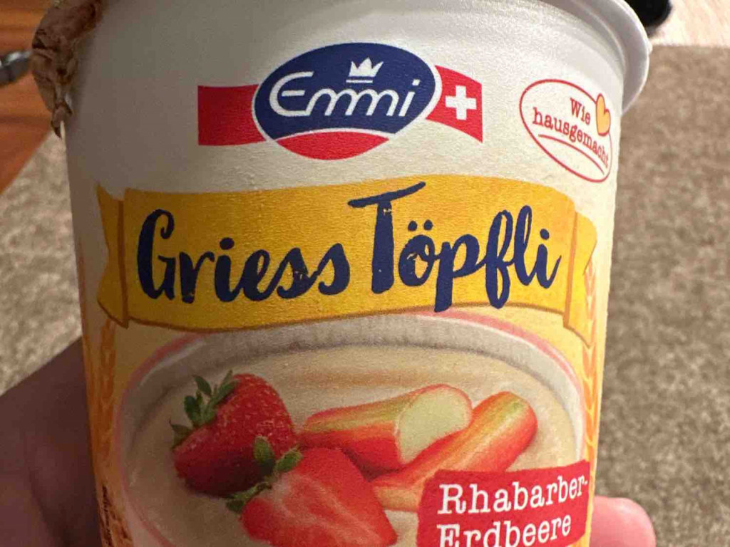 Griess Töpfli, Rhabarber-Erdbeere von RomanSuisse | Hochgeladen von: RomanSuisse