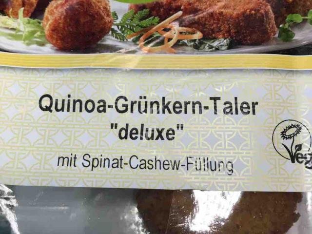 Quinoa-Grünkern-Taler "deluxe" , mit Spinat-Cashew-Fül | Hochgeladen von: maramira