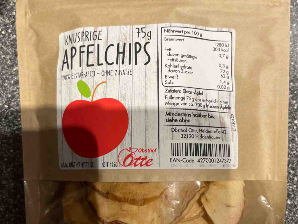 knusprige Apfelchips, 100 % Elstar Äpfel von chrgil68 | Hochgeladen von: chrgil68