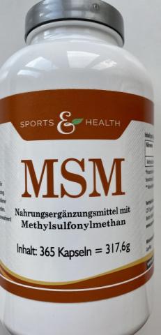 MSM - Methylsulfonylmethan | Hochgeladen von: michaelfritz