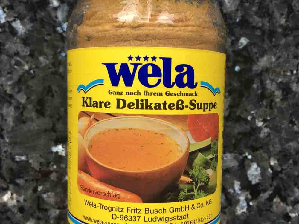 Klare Delikateß-Suppe von puellabella | Hochgeladen von: puellabella