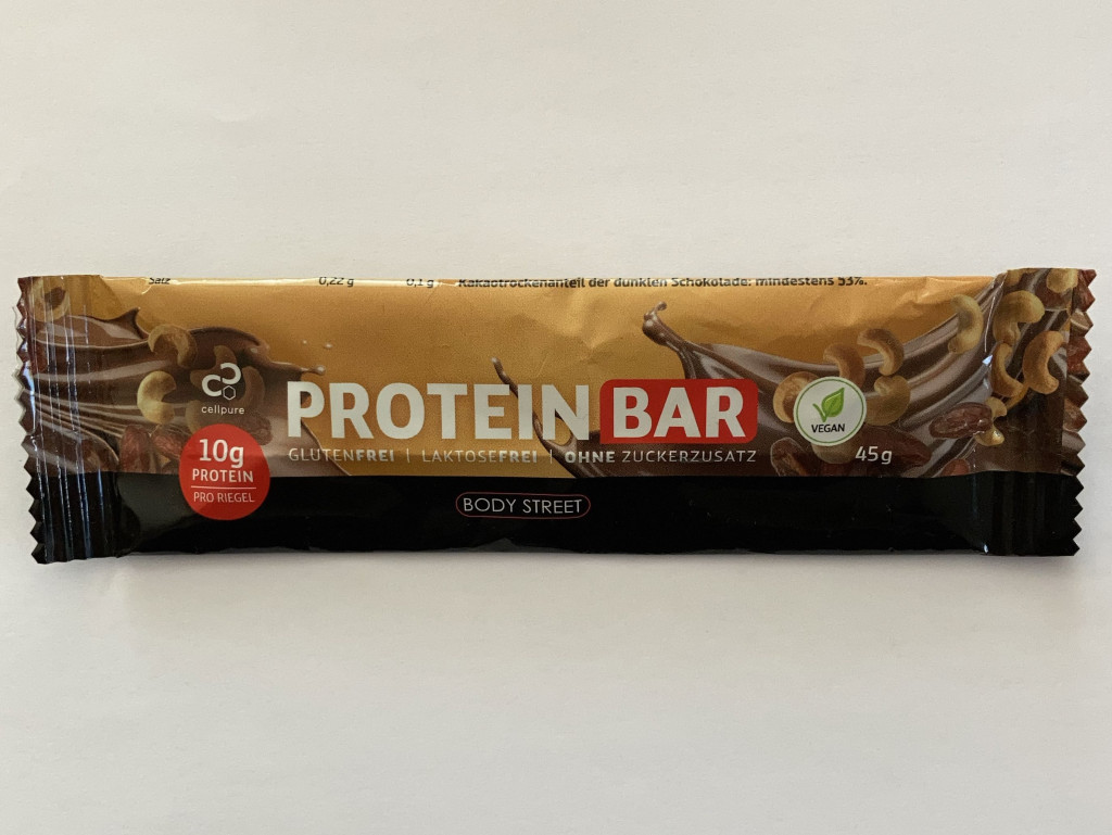 Protein Bar, cellpure/body street, 10g Protein von hayasse182 | Hochgeladen von: hayasse182