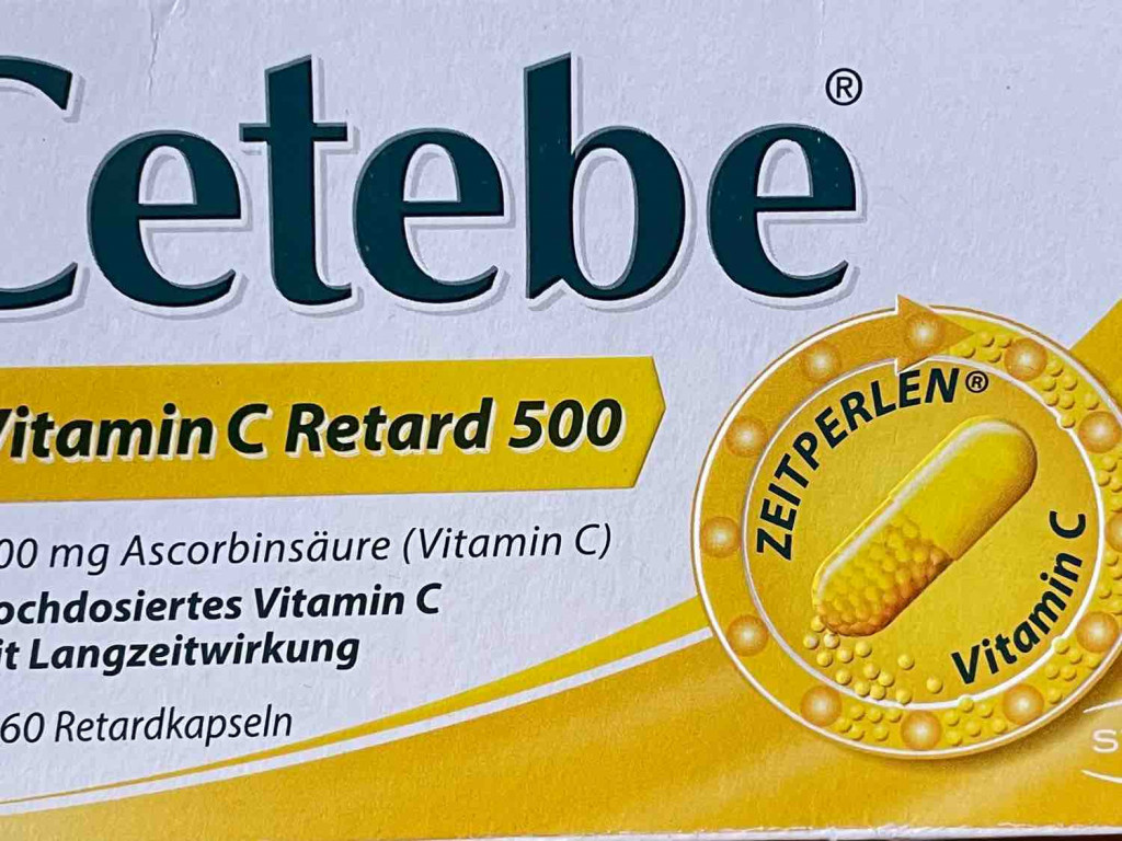 Cetebe Vitamin C Retard 500 von stabil | Hochgeladen von: stabil