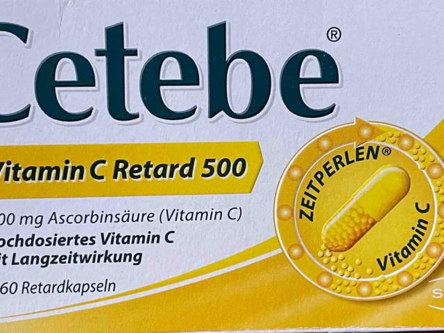 Cetebe Vitamin C Retard 500 von stabil | Hochgeladen von: stabil