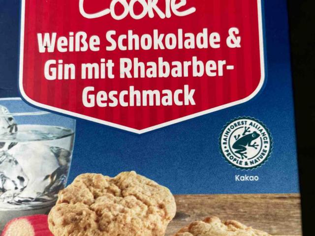 Cookie, Weiße Schokolade & Gin mit Rhabarber-Geschma von Lar | Hochgeladen von: Larmand69
