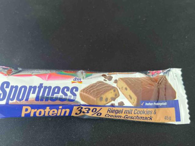 Sportness protein (Riegel mit Cookies and Cream-Geschmack ) by M | Uploaded by: Mirk0