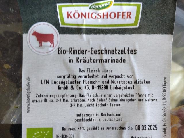 Bio Rinder Geschnetzeltes, Kräutermarinade von KatMia | Hochgeladen von: KatMia