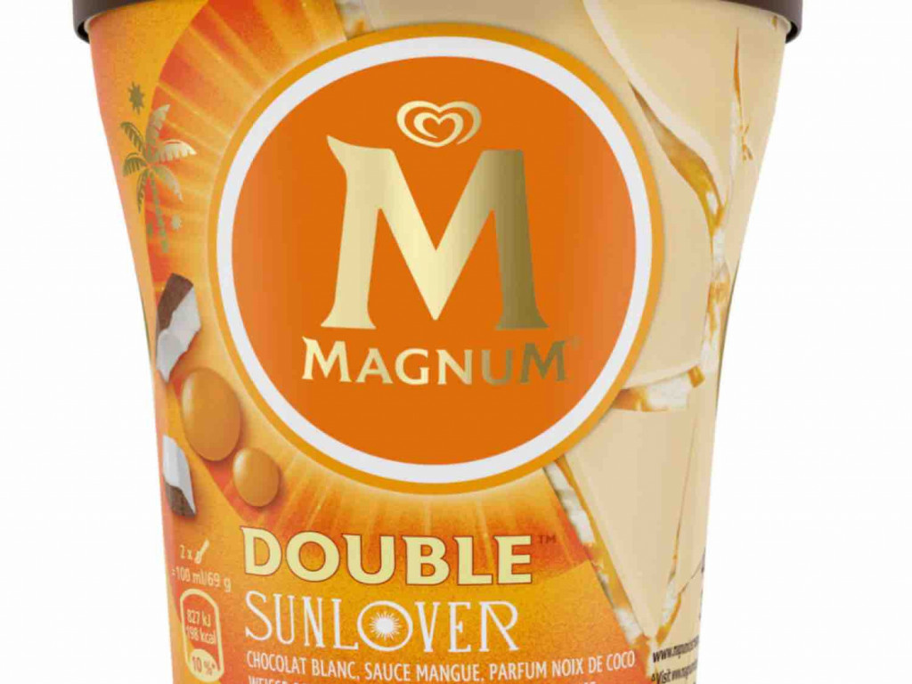 Magnum Double Sunliover, ganzes Pint 311g und 893 kcal von binas | Hochgeladen von: binas