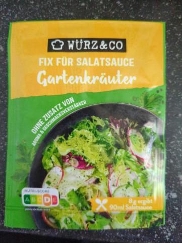 Fix für Salatsoße, Gartenkräuter 90 ml / Btl. von Klausmanolo | Hochgeladen von: Klausmanolo