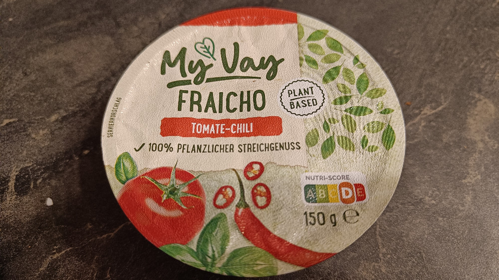Fraicho  Tomate-Chili, 100% pflanzlicher Streichgenuss von alina | Hochgeladen von: alinat