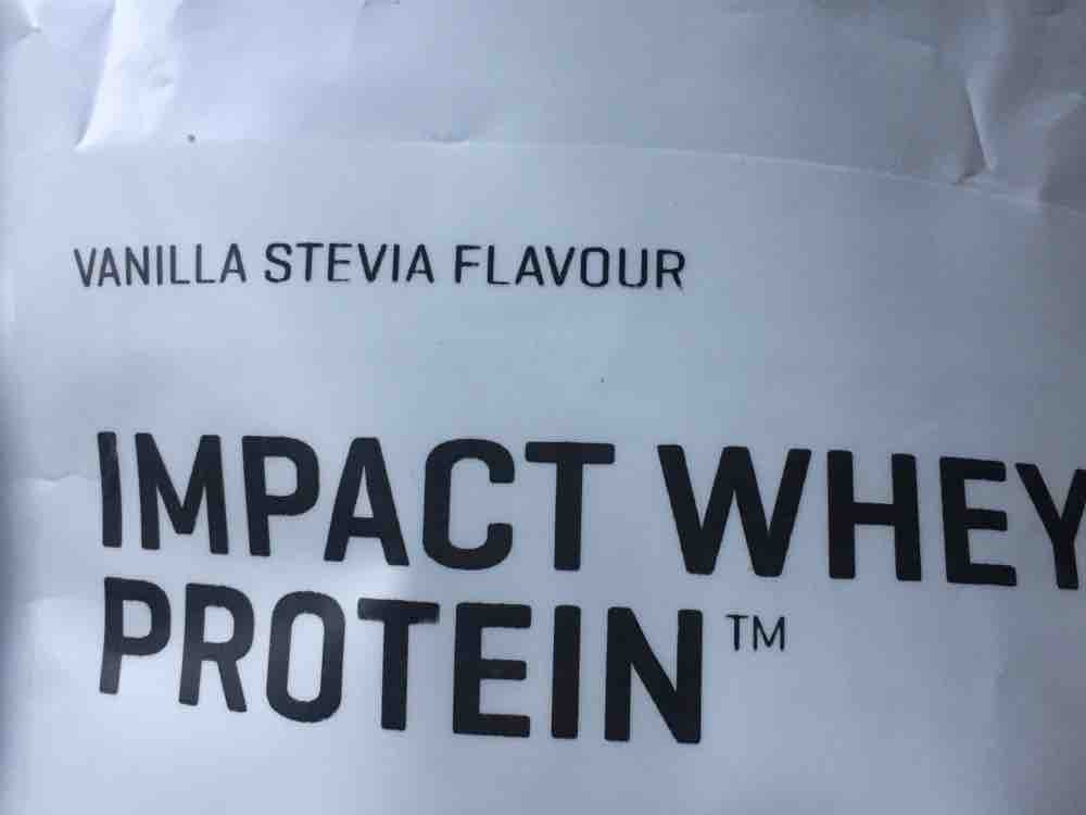 Impact Whey Protein, Vanilla Flavour Stevia von Matschi49 | Hochgeladen von: Matschi49