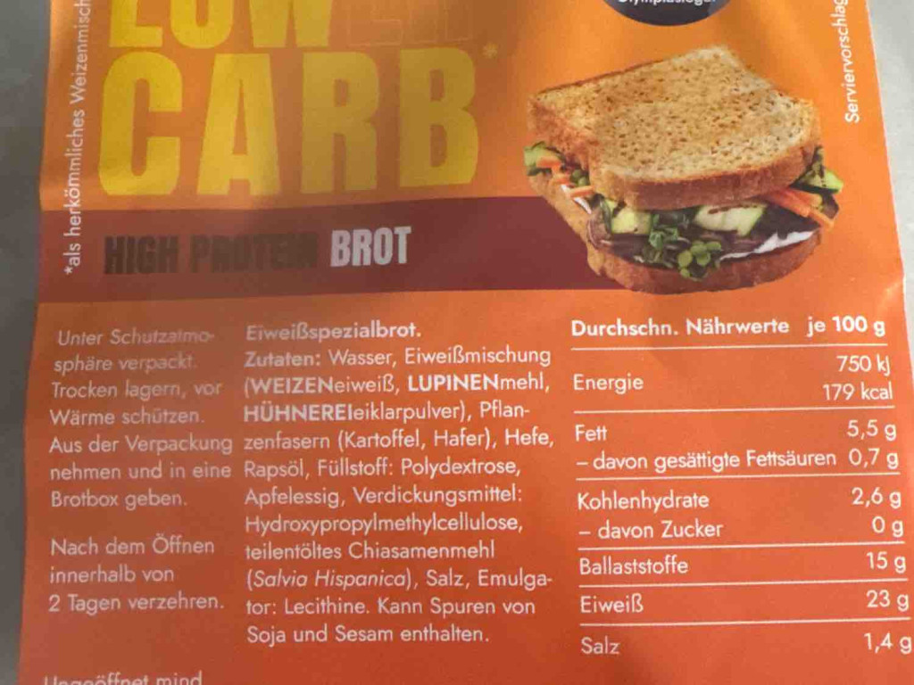 High Protein Brot, low carb von Marnad1984 | Hochgeladen von: Marnad1984