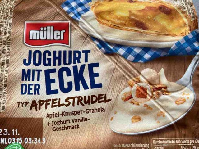 Joghurt mit der Ecke Apfelstrudel von Quietscheententrulla | Hochgeladen von: Quietscheententrulla