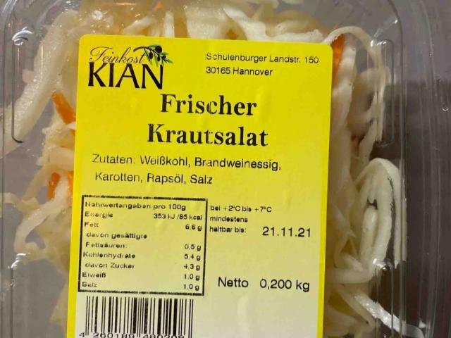 Kian Frischer Krautsalat von Wacki | Hochgeladen von: Wacki