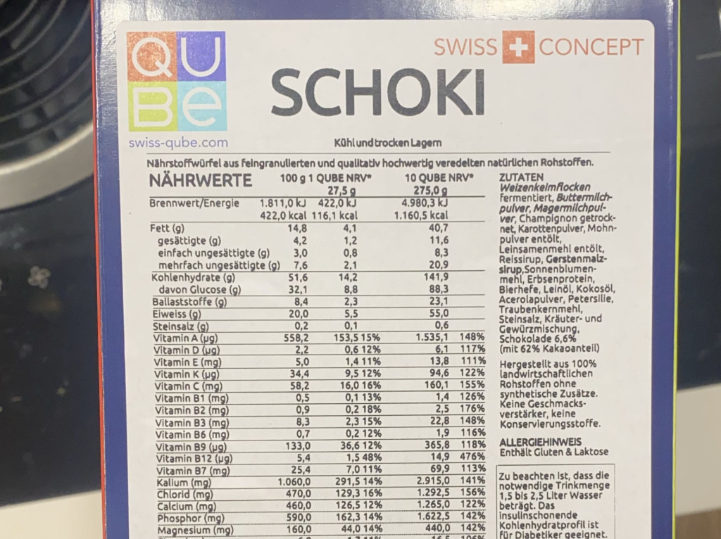 Qube Schoki von Regulka | Hochgeladen von: Regulka