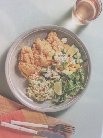 Guacamole-Bowl, mit Quinoa & mango gurkensalat von Beckiy | Hochgeladen von: Beckiy