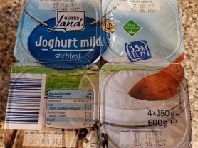 Joghurt mild, 3,5 % Fett, stichfest, natur | Hochgeladen von: Maqualady
