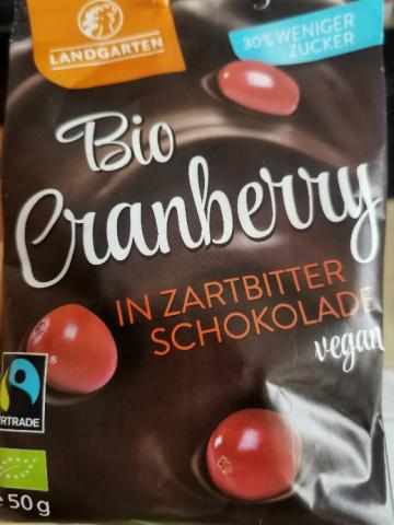 Bio Cranberry in Zartbitterschokolade, vegan von haney | Hochgeladen von: haney