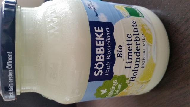 Bio Joghurt mild, Zitrone-Limette-Holunderblüte | Hochgeladen von: Spielzeug