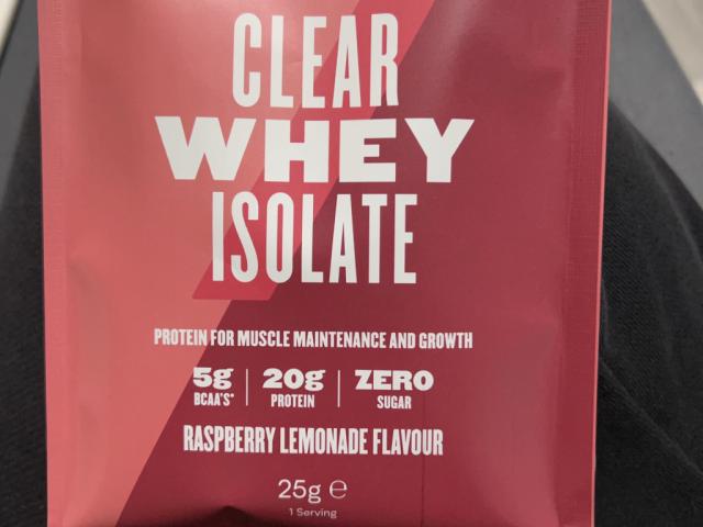 Clear Whey Isolate Raspberry Lemonade by Kerstin0987 | Uploaded by: Kerstin0987