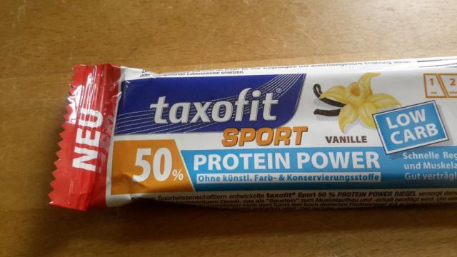 Taxofit Sport 50% Protein Power, Vanille | Hochgeladen von: subtrahine