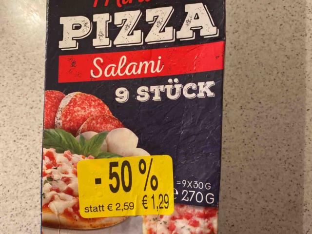 Salami Mini Pizza von Niki163646 | Hochgeladen von: Niki163646