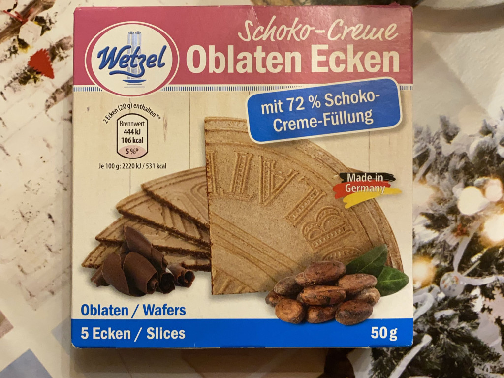 Oblaten Ecken, Schoko-Creme von Quietscheententrulla | Hochgeladen von: Quietscheententrulla