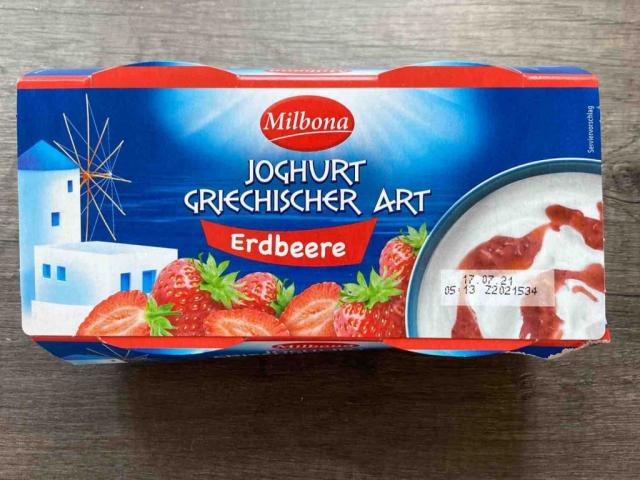 Joghurt Griechischer Art, Erdbeere von nklanastasia | Hochgeladen von: nklanastasia