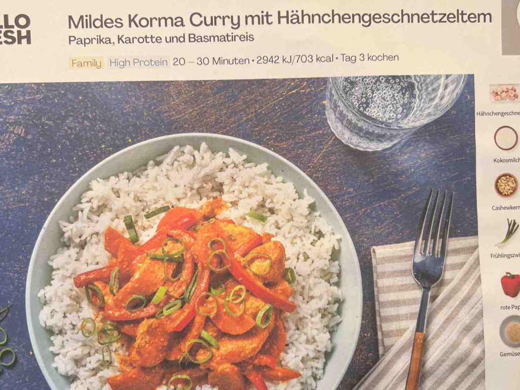 Mildes Korma Curry mit Hähnchengeschnetzeltem von vincentrenevie | Hochgeladen von: vincentrenevier