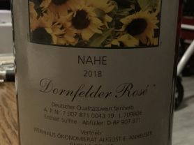Dornfelder Rosé, halbtrocken | Hochgeladen von: hermes7