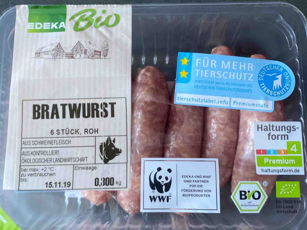 Bio Bratwurst aus Schweinefleisch von marylou246 | Hochgeladen von: marylou246