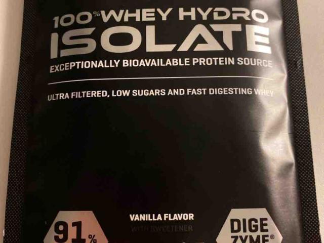 Whey Hydro Isolate Vanille von ozean62 | Hochgeladen von: ozean62